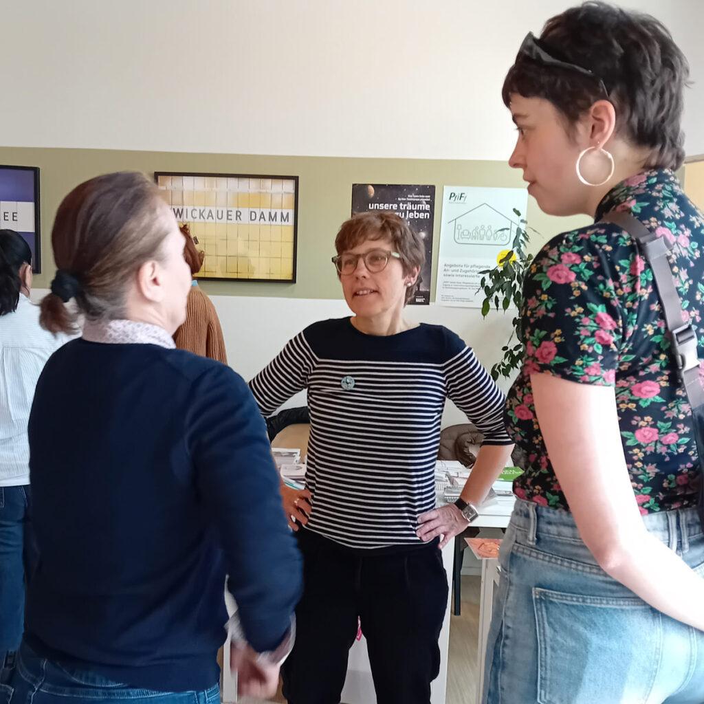 Am 15.04.2026 haben wir mit weiteren Partnern ein Markt der Möglichkeiten organisiert. Unsere Zielgruppe wurde niederschwellig erreicht und über Themen Gesundheit und Pflege informiert.